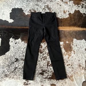 Madewell Women's High Rise Black Jeans